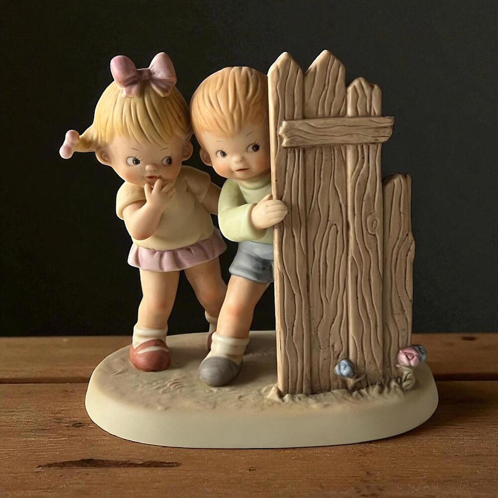 Vintage 1987 Enesco "If You Can’t Be Good, Be Careful!" Memories of Yesterday